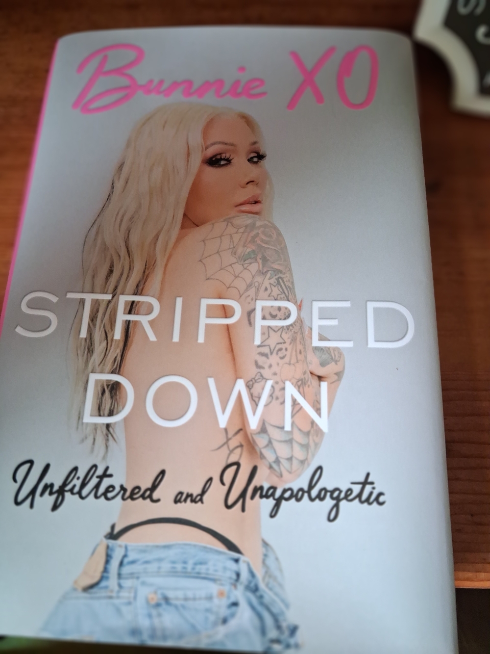 Stripped Down Bunnie XO Book